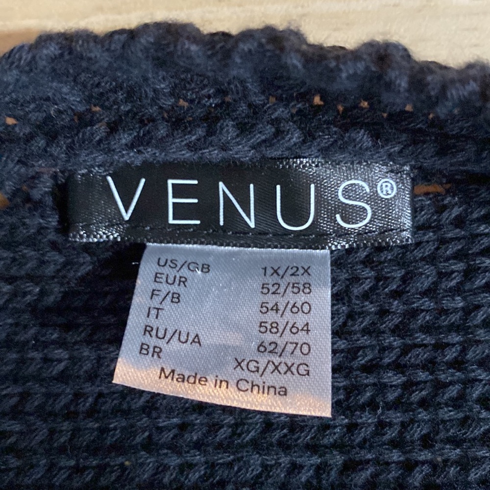 Black Open Front Cardigan Sweater - Picture 3 of 8